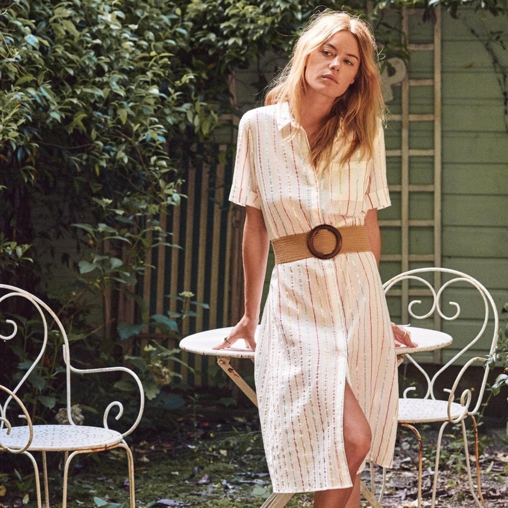 Sezane Lexia Dress US 6 FR 38